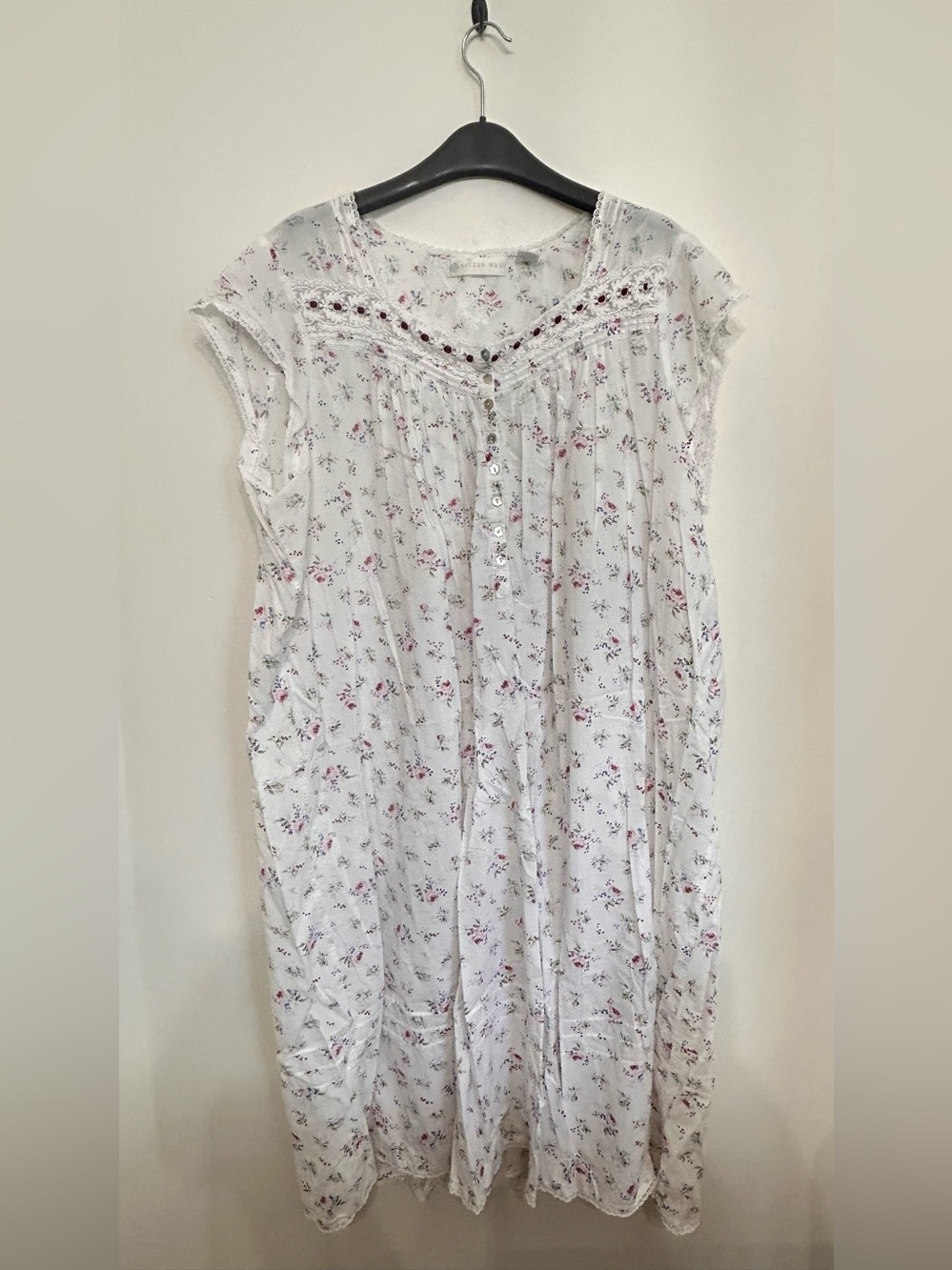 EILEEN WEST 100% COTTON NIGHTGOWN